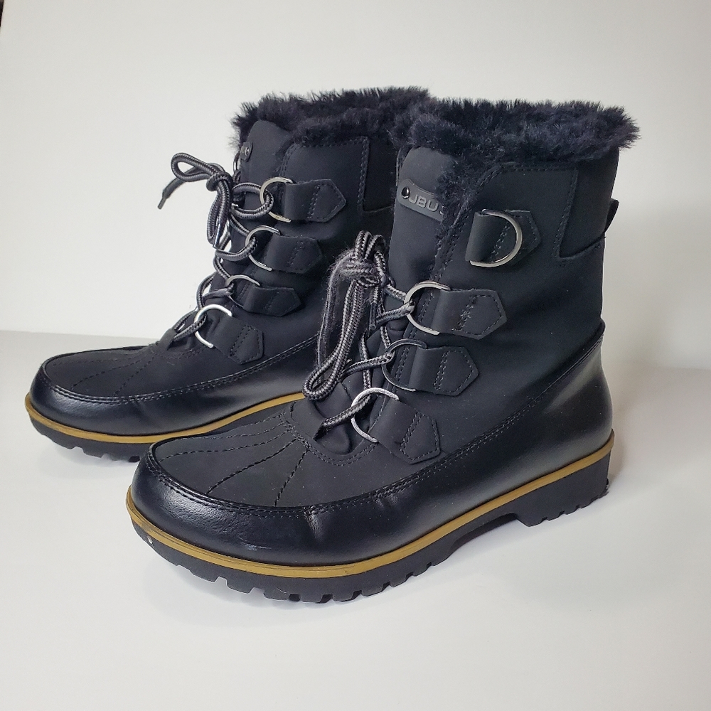 JBU Maldive Black Weather Ready Boots Size 8M